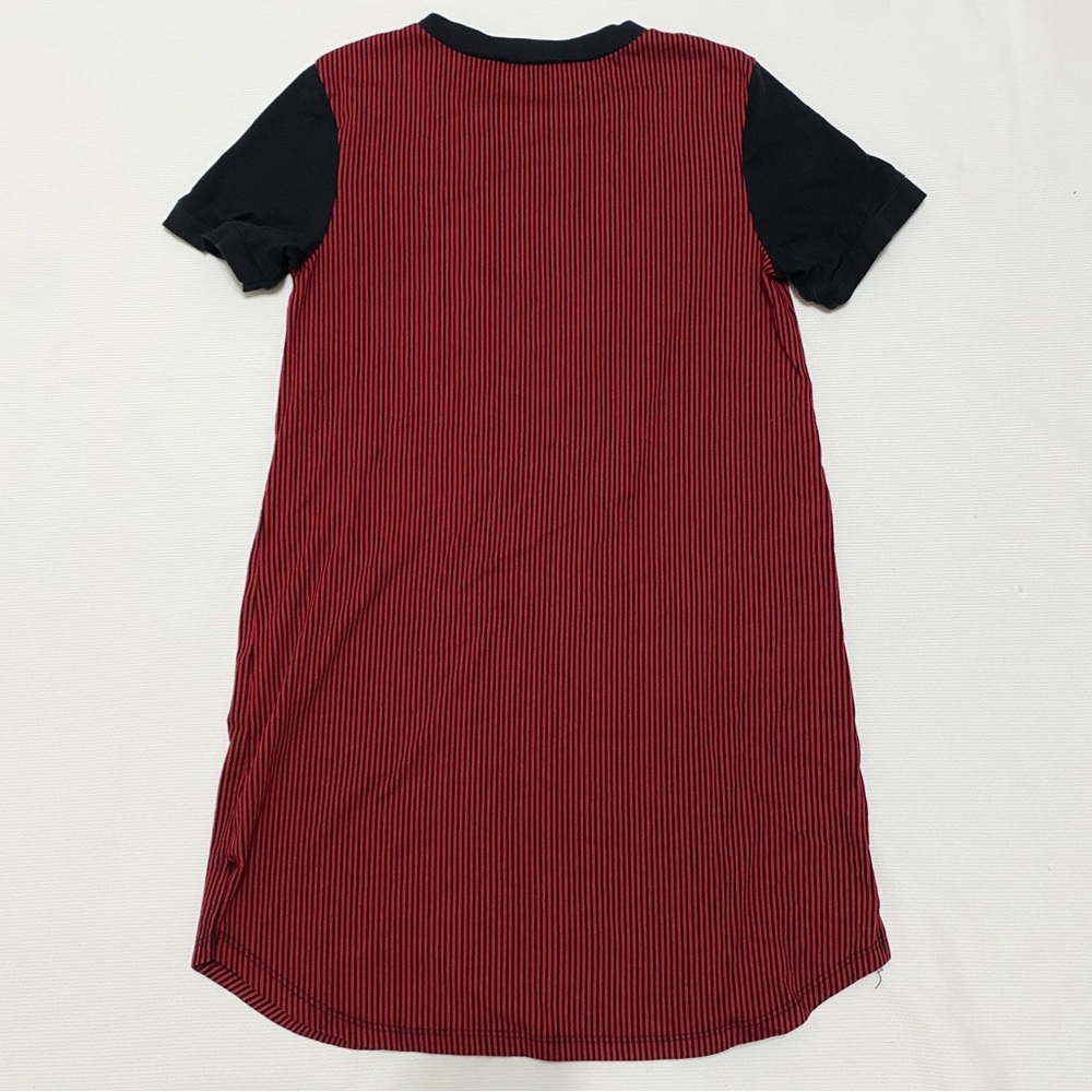 Her Universe World Of Warcraft Horde Striped T Shirt Dress - Picture 2 of 4